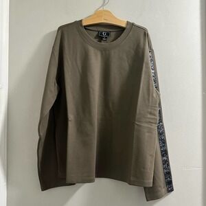 G by Giuliana‎ Long sleeve Green top XS